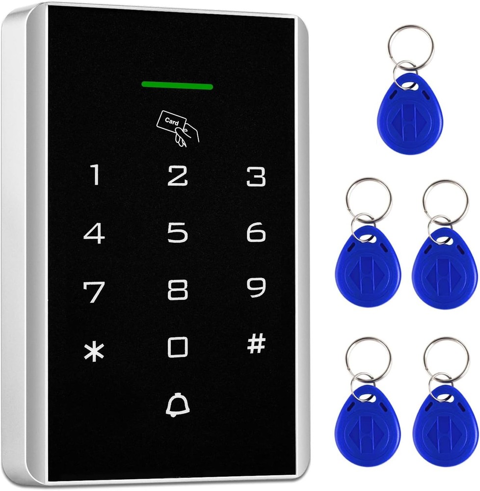 Door Access Control Keypad 125KHz Proximity ID Card Entry Assorted Colors NEW