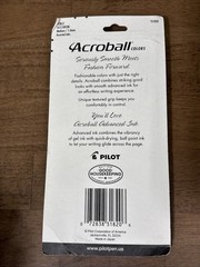 4 Packs Pilot Acroball Medium Point Ink Pens Assorted Colors 5pk #31820