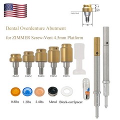 US Zest Locator Abutment for Zimmer Screw Vent 3.5/4.5 Platform and compatibles