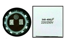 340-408 uF MFD 220 250 V 220/250 VAC High Quality Motor Start Capacitor Round