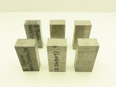 4140/4142 PH Alloy Steel Flat Bar Stock 1-1/4″x 2″x 4-1/4″L Lot of 6