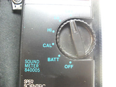 SPER SCIENTIFIC Sound Meter 840005 w/ Case Works Great