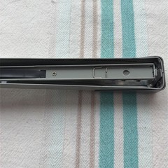 Vintage Blue Gray Swingline Model 401 Metal Desktop Stapler USA Works