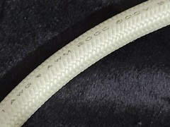Belden 30801 #1awg UL-3126 Hi-Temp Fiberglass Hook-up/Lead Wire 200C White /1ft