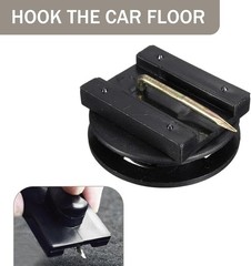 4-Pack Car Floor Mat Clips, Double-Layer Twist Lock Fasteners to Prevent Sliding