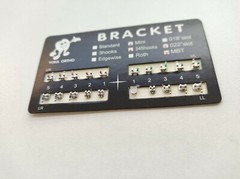 50Sets Mini MBT 022 Slot Hooks 345 Dental Orthodontics Brackets Mesh Base