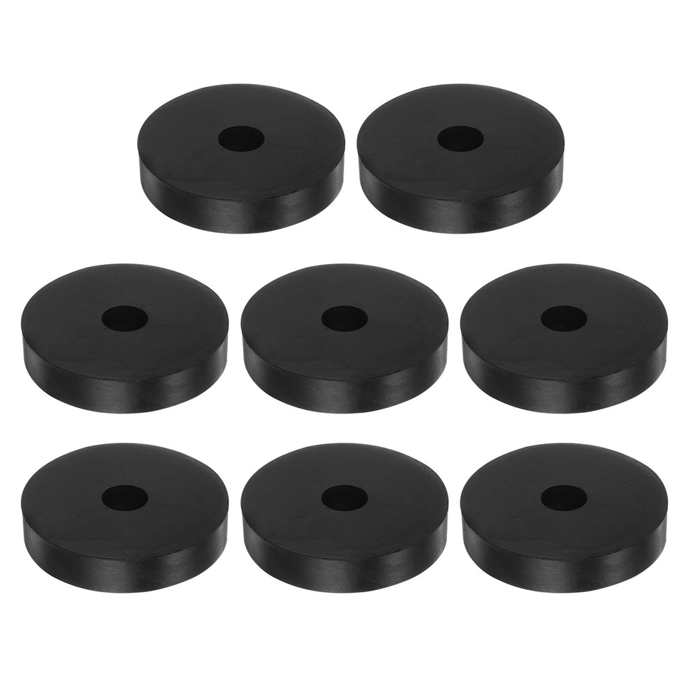 8pcs Rubber Spacer 10mm x 50mm x 10mm Anti Vibration Rubber