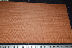 Makore Raw Wood Veneer Sheet 11.5 x 43 inches 1/42nd thick 35137-01