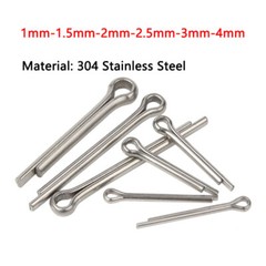 Cotter Pins Split Pins A2 Stainless Steel 1mm 1.5mm 2mm 2.5mm 3mm 4mm Split-Pins