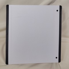 7 Pack ~Staples Better 2-Inch 3-Ring Binder, White – Heavy-Duty. Rubber corner