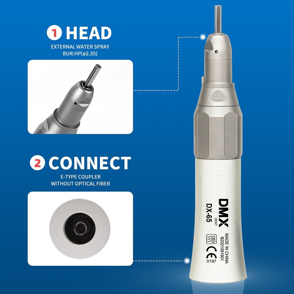 DMXDENT Dental E-generator LED High Speed/Low Speed Handpiece Kit 2Hole/4Hole