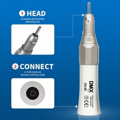 DMXDENT Dental E-generator LED High Speed/Low Speed Handpiece Kit 2Hole/4Hole