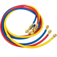 29986 Plus II 1/4″ Hose &Compact Ball Valve End Refrigerant Charging Hose 72″