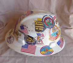 Hard Hat Forman Safety Helmet Construction Safety Helmet w/ Stickers