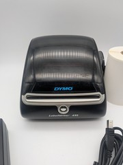 Dymo LabelWriter 4XL Thermal Label Printer – Black (1738542) w/ Power Cord & USB