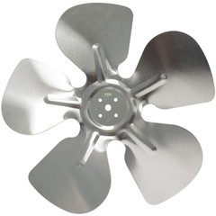 Appli Parts APFB-A09CCW Aluminum Fan Blade 9 in, 230 mm, CCW, 22 degrees, hubles