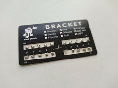 50Sets Mini MBT 022 Slot Hooks 345 Dental Orthodontics Brackets Mesh Base