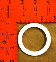 USA Sealing FDA Teflon Sanity Gasket for 2 inch Tube ZUSA-SG-T-2 [Lot of 3] NOS