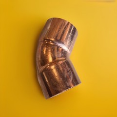 🔥1 Unit ~ Charman 1-1/2″ Copper 45° Elbow SR Sweat Solder Fittings🔥
