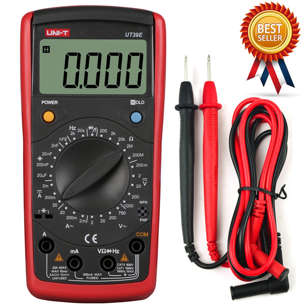 UNI-T UT39E+ 19999 Count DataDMM Digital Multimeters W/ Frequency Tester ✦Kd
