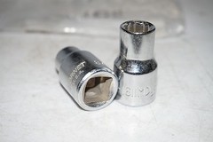 STANLEY Challenger 13mm Chrome 12 Point Standard Sockets 1/2″ Drive 1613MD USA
