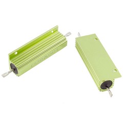 4 Pack 100W 8 Ohm Resistor Wirewound Resistors, Aluminum Case Chassis Mounted…