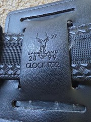 Uncle Mike’s Law Enforcement Belt With Extras Glock 17/22 Black Duty Medium M