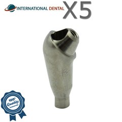 5 Dental Angled Multi Unit 45° Prosthetic NC Megagen® BlueDiamond Compatible