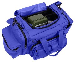 Blue EMT Field Bag w/ Cross – Rothco 22″ 6-Pocket Medic Emergency Shoulder Bag
