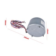 Interlink 100483-41 Condenser Fan Motor 1/10 HP 208-230V Single Phase 1075 RPM