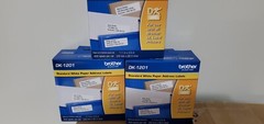 (3-PACK) Brother DK-1201 Die-Cut Standard Address Paper Label Rolls QL Printers