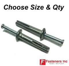 Nail-On Concrete Expansion Anchor Drive Pin Alloy Zinc Steel Lead CHOOSE SIZE