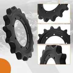 Drive Sprocket 16 Teeth for Takeuchi TL12R2 TL12V2 06916-00011 Steel 9 Holes