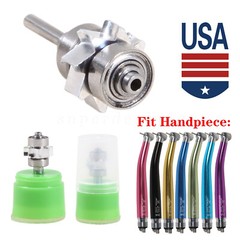 1-10PCS Dental High Speed Handpiece PANA MAX Air Turbine Push 2Hole/4Hole Colors