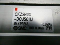 Smc CKZ2N63-DCJ5011J Power Clamp Cylinder 0.8mpa