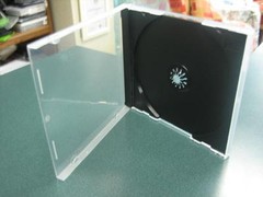 100 NEW “UNBREAKABLE” 10.4MM SINGLE POLY CD CASES W/BLACK TRAY ASSEMBLED BL1400