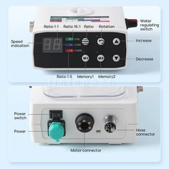 SKYSEA Electric Dental Motor +1:5 High Speed Handpiece Contra Angle