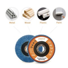 10 PCS Flap Discs 40 Grit 4 1/2â€ X7/8â€ Grinding Wheel Flapper Wheel, T29
