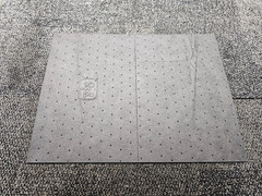 (QTY 100) New Pig 25100 15″ x 20″ Universal Lightweight Absorbent Mat Pad, Gray