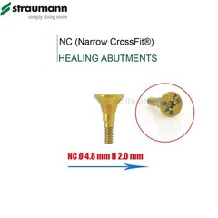 Fit Straumann ITI BL/BLT Healing Caps RC/NC, 3.6-6.5mm, Titanium, Closure Screws