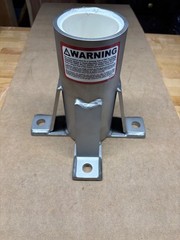 Honeywell Miller DH7SS Stainless steel floor mount sleeve