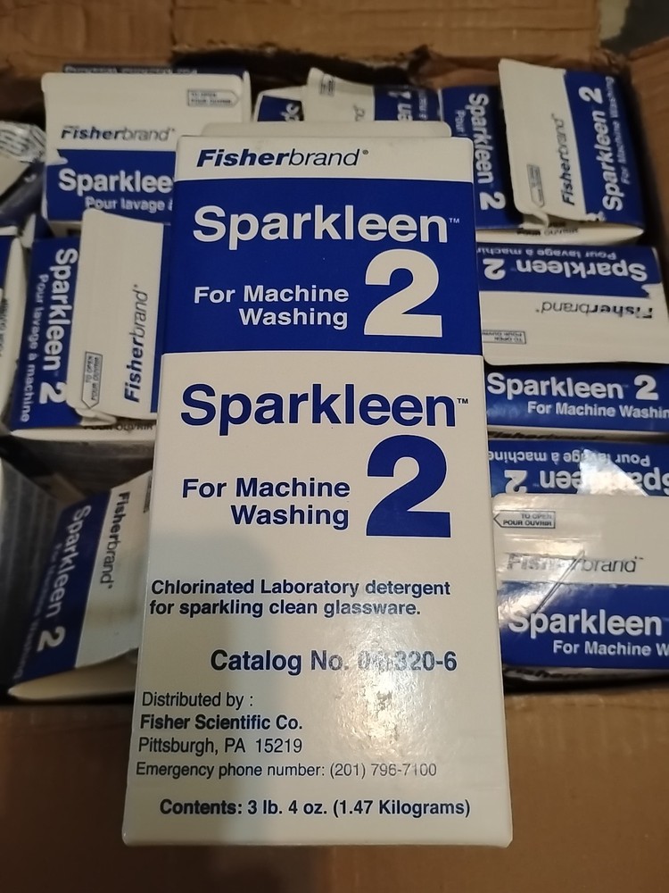 Sparkleen 2 Soap Machine Washing Glass Cleaner Detergent 3.4 Pounds