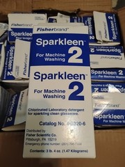 Sparkleen 2 Soap Machine Washing Glass Cleaner Detergent 3.4 Pounds