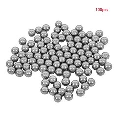 100 Pack of 1″ Chrome Steel Bearing Balls – G25 Precision Bearing Steel Ball