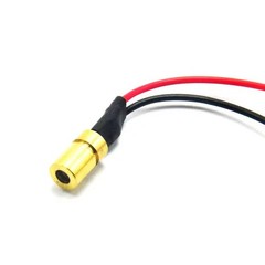 5pcs 405nm 5mW Dot Focusable Violet/Blue Laser Diode Module Mini Brass Housing