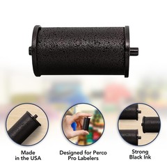 Ink Roll for Pro (1 and 2 Line) Price and Date Guns – Pack of 4 Replacement I…