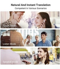 Timekettle M3 Language Translator Earbuds, Two-Way Translator Device with APP…