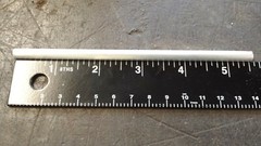 10 pcs. 1/4″ ALUMINUM 6061 T6511 EXTRUDED ROUND SOLID ROD X 5-1/2″ Long