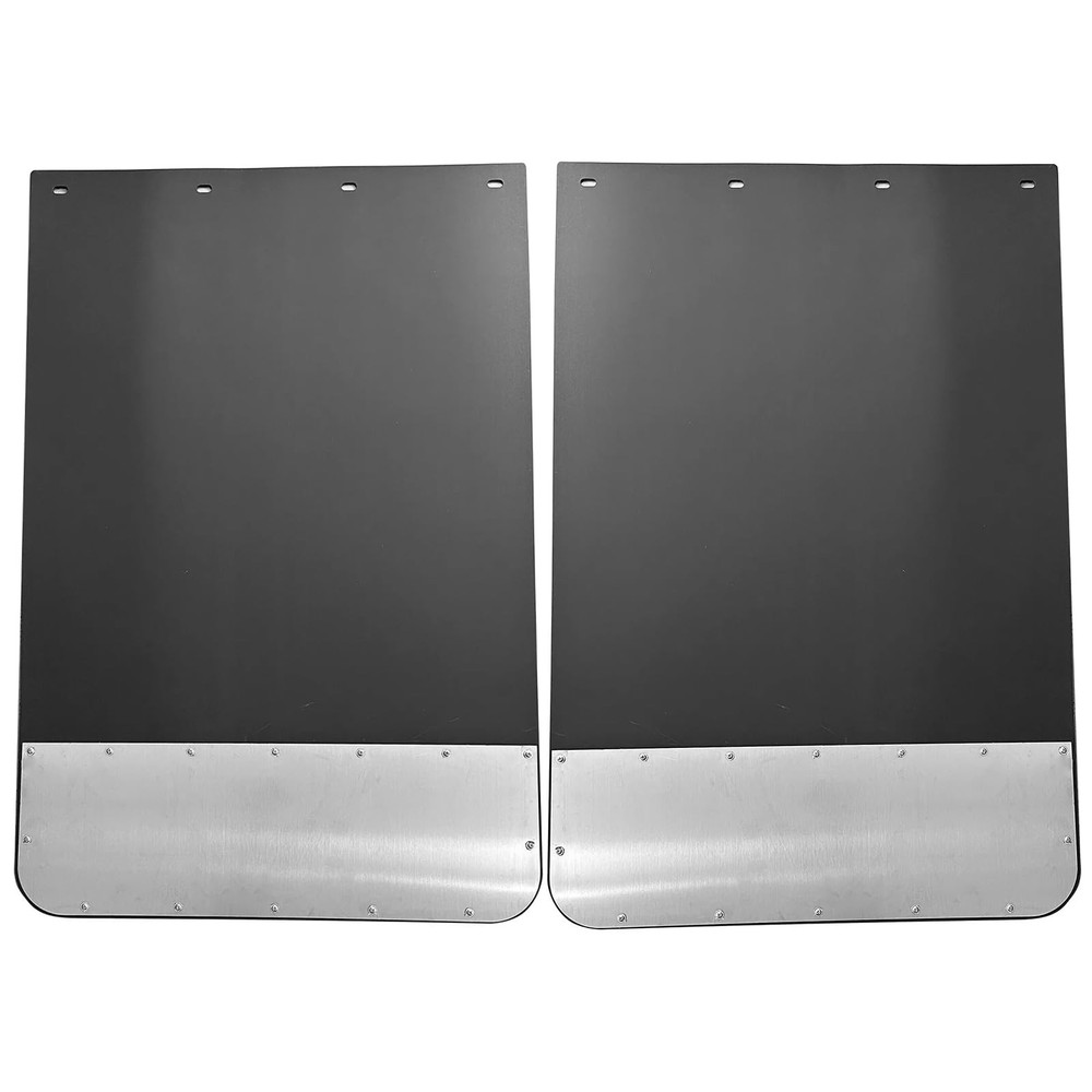 24×36 Universal Mud Flap Splash Guard w/ Stainless Steel Weights for Semi Truck