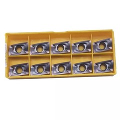 Set of 10 AOMT184808PEER Inserts for Effective CNC Turning of Various Materials